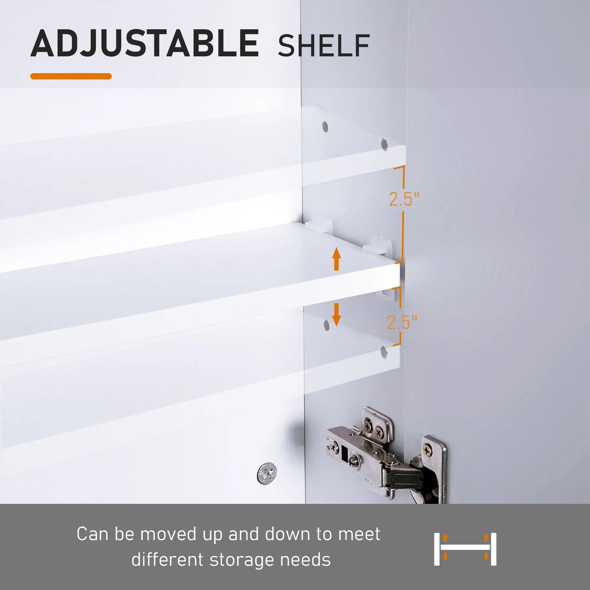 Wall Mount Medicine Cabinet with Mirror, Adjustable Shelf, Double Door, Soft Closing, 23.5" x 29.5", Light Lilac Mirror Medicine Cabinets at Gallery Canada