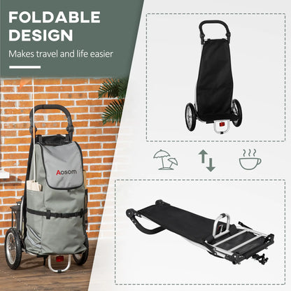 Bike Trailer, Bicycle Cargo Trailer, 12" Wheels, Reflective Strips, Aluminum Frame Bike Cargo Trailers at Gallery Canada