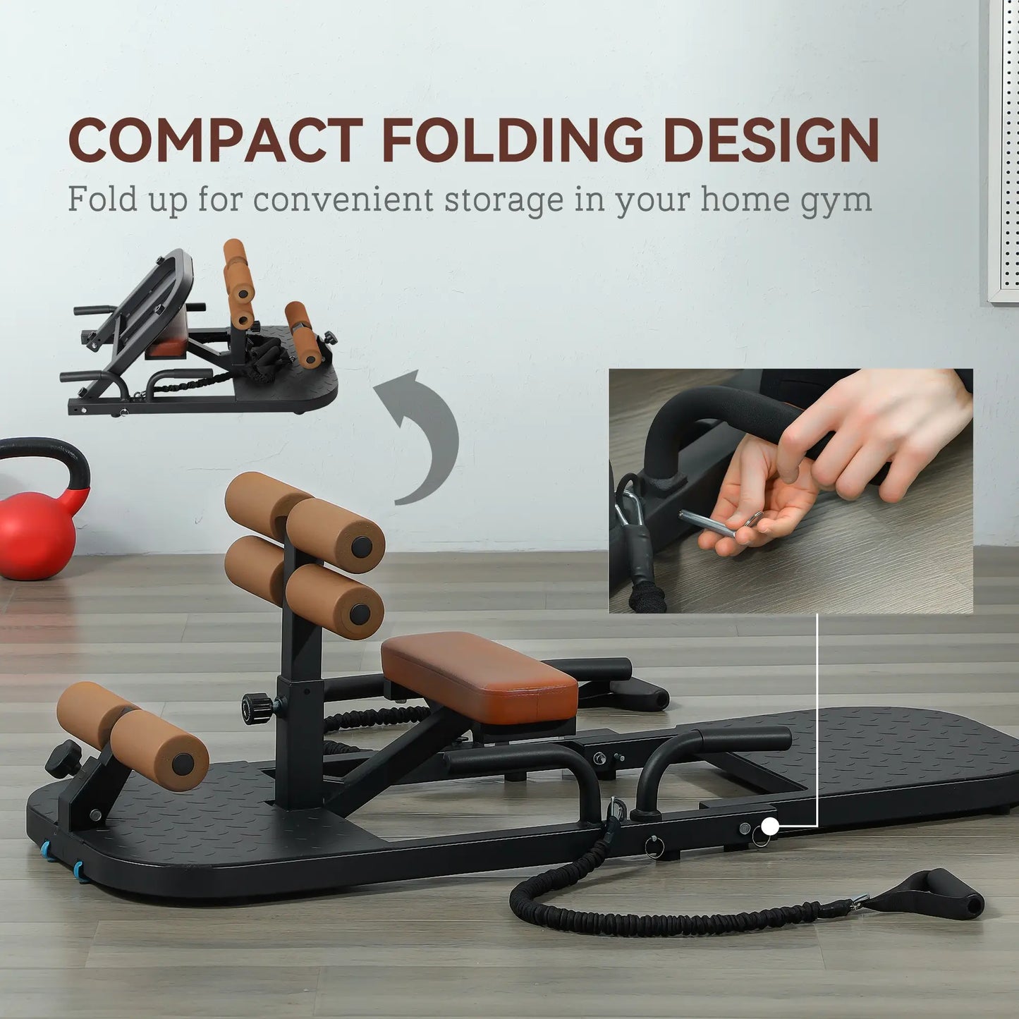 Foldable Sissy Squat Machine, Hip Thrust Machine, Glute Workout Equipment Squat Machine at Gallery Canada