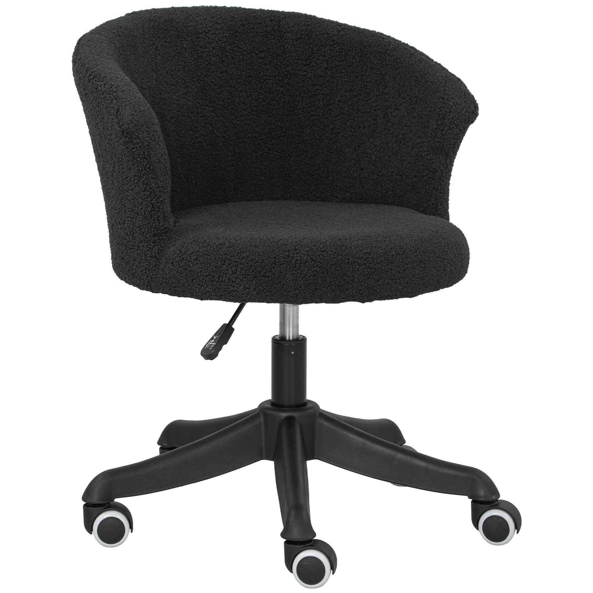 Armless Office Chair, Adjustable Height, Swivel Wheels, Mid Back, Black Task Chairs at Gallery Canada