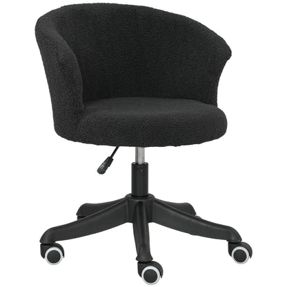 Armless Office Chair, Adjustable Height, Swivel Wheels, Mid Back, Black Task Chairs at Gallery Canada