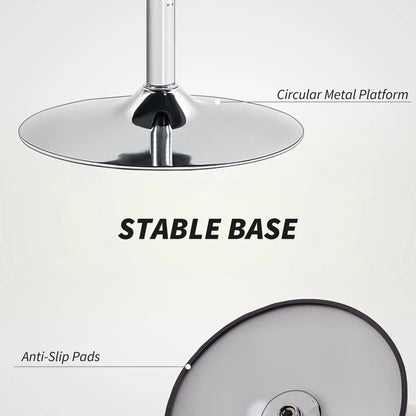 Swivel Office Chair, Velvet Desk Chair, Wide Bucket Seat, Cream White Task Chairs at Gallery Canada