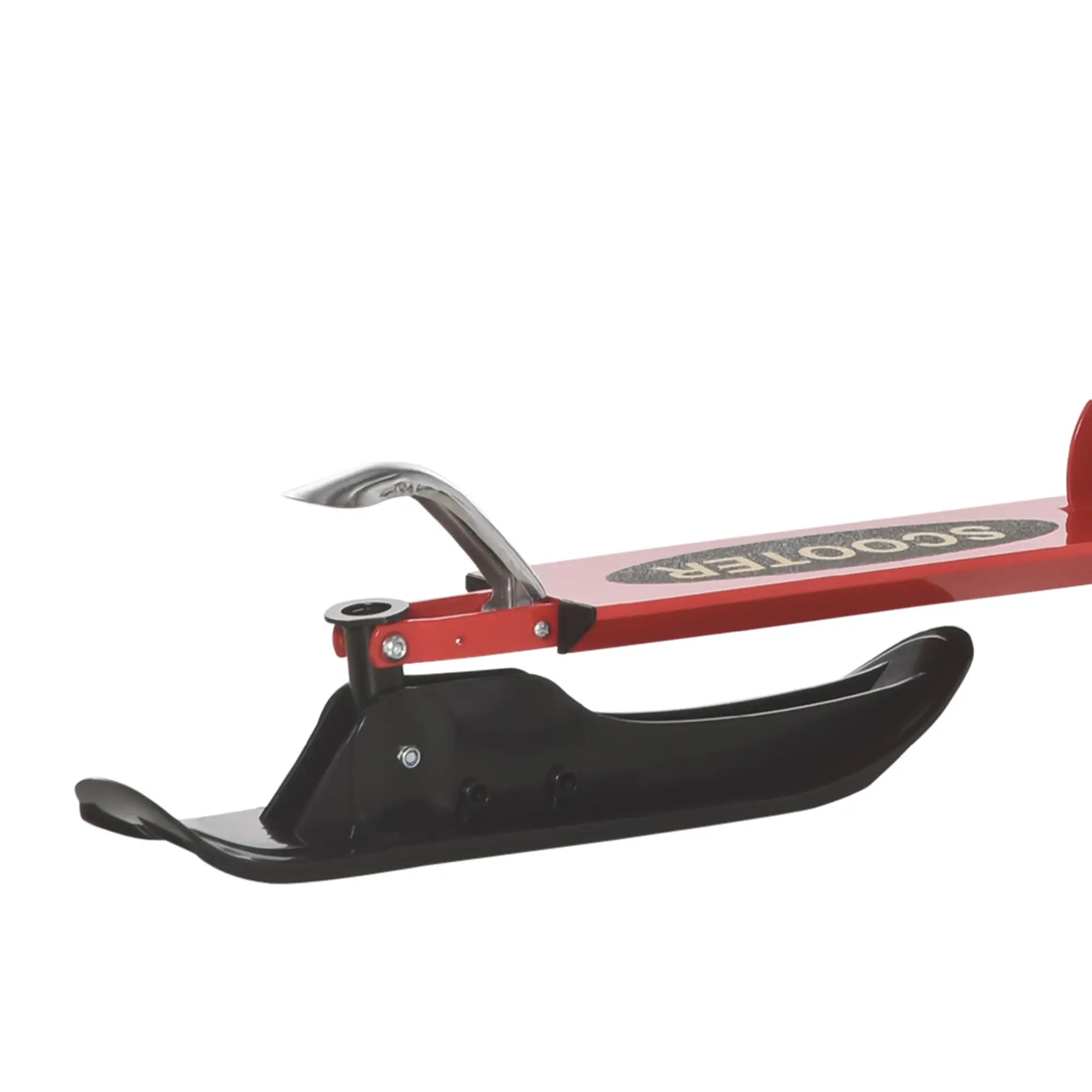 Snow Scooter, Adjustable Height, Kids Sled Ski Scooter with Wheels Blades, Red Scooters at Gallery Canada