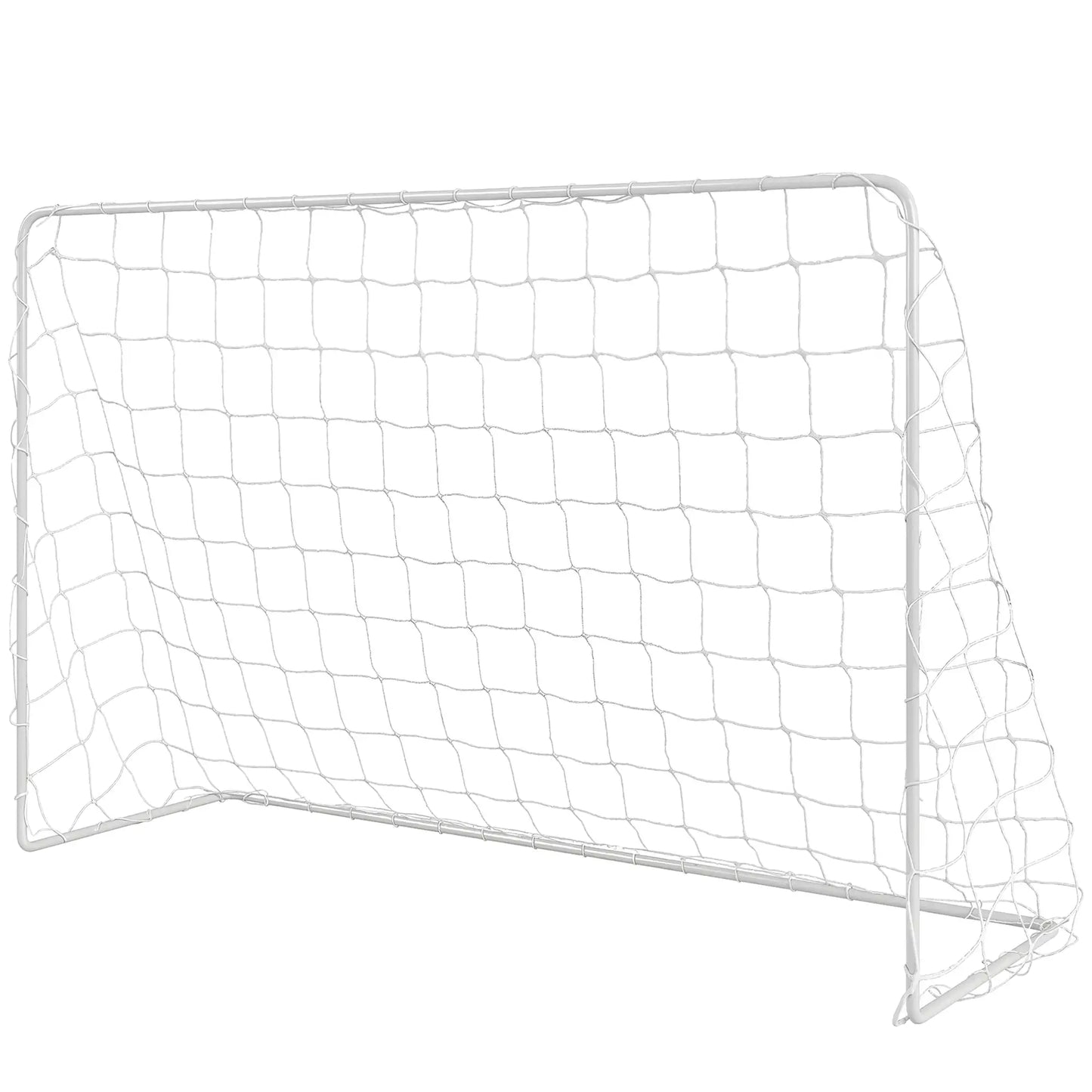 Soccer Goal, 6x4ft Portable Practice Net, Steel Frame Soccer White at Gallery Canada