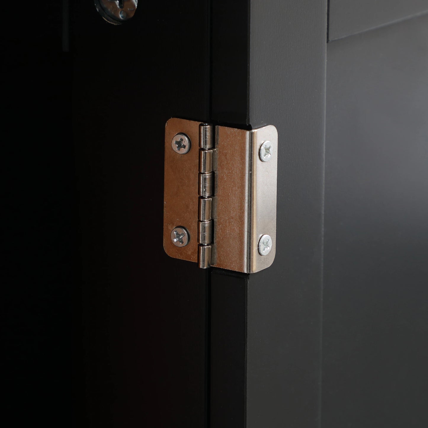 Under Sink Bathroom Cabinet, 2 Doors with Shelf, Black Bathroom Cabinets at Gallery Canada