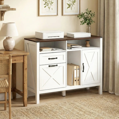 Lateral Filing Cabinet For Letter/A4 Hanging Files, White Office Cabinets & Cupboards at Gallery Canada