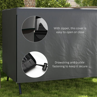 3-Seater Patio Swing Cover, Waterproof, 85" x 61" x 59", Dark Grey Patio Furniture Covers at Gallery Canada