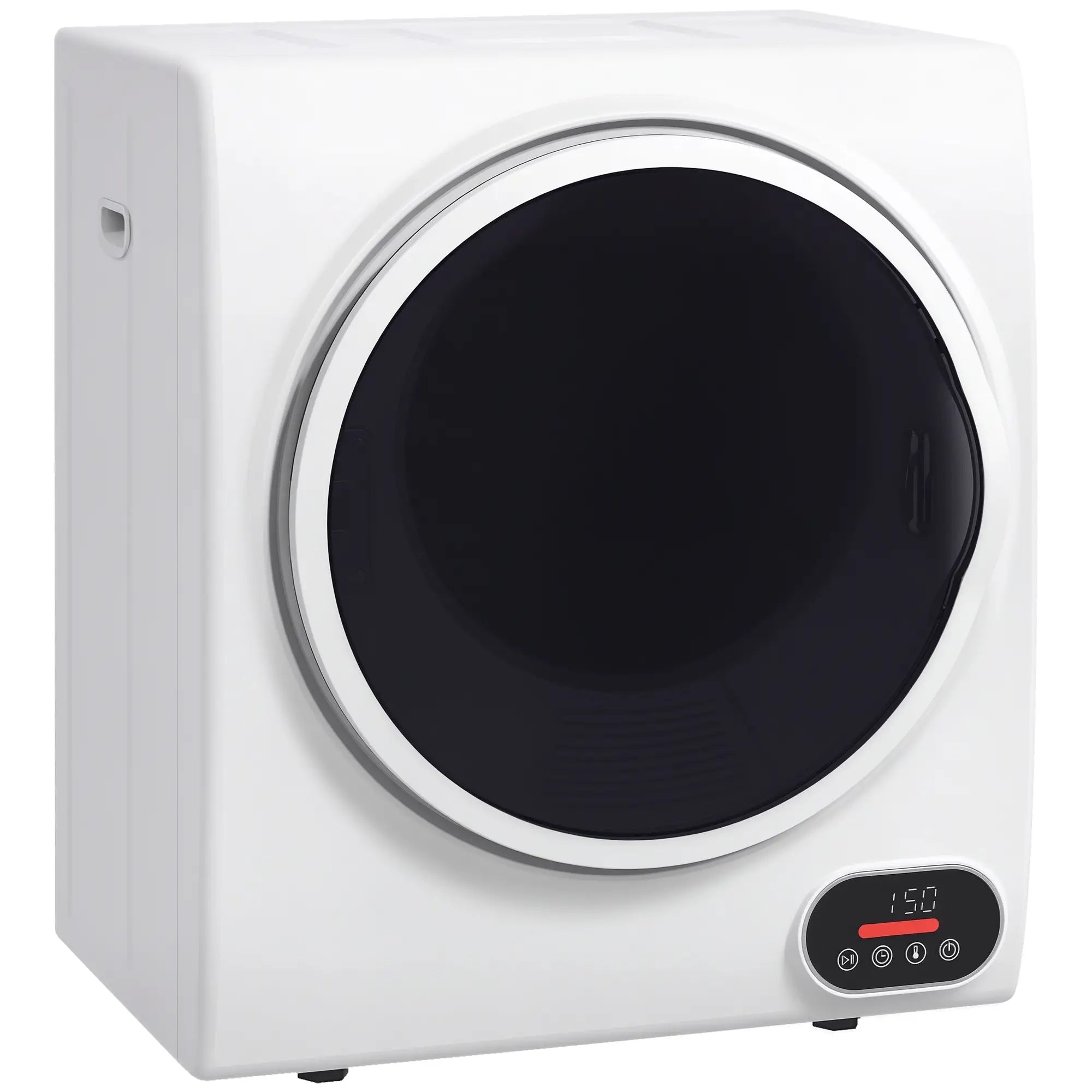 1.5 cu.ft Portable Clothes Dryer, Intelligent Drying, 850W, White Dryer Machines at Gallery Canada