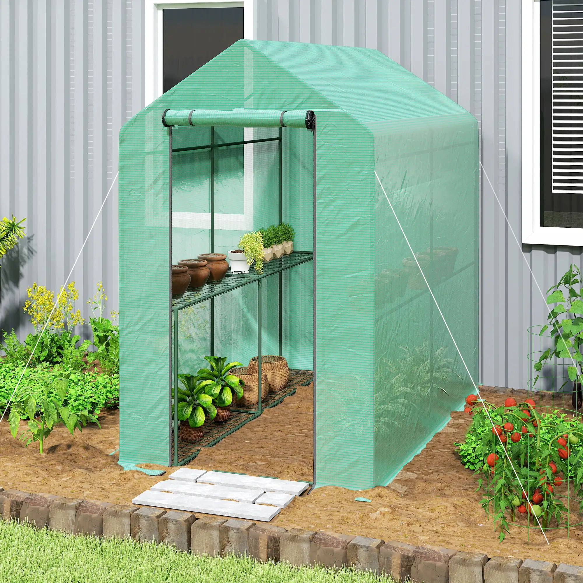 Walk-in Greenhouse, 73