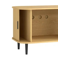Cabinet pour litière de chat, porte coulissante, tapis de litière, table d'appoint