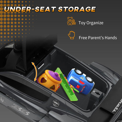 Maserati GT2 Baby Sliding Car, Storage, Music, Horn, 18-60 Months, Grey Push Cars for Toddlers at Gallery Canada