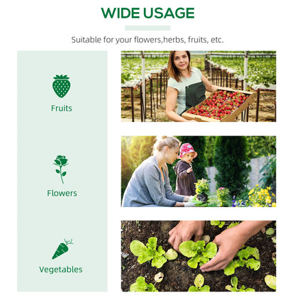 Serre tunnel portable mini, 71" x 24" x 24", Vert