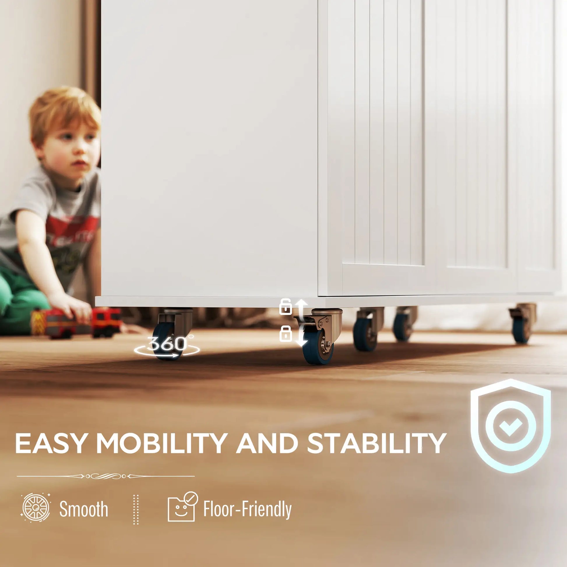 Kitchen Island on Wheels, Wood Drop Leaf, Charging Station, Adjustable Shelf, White Kitchen Islands & Kitchen Carts at Gallery Canada