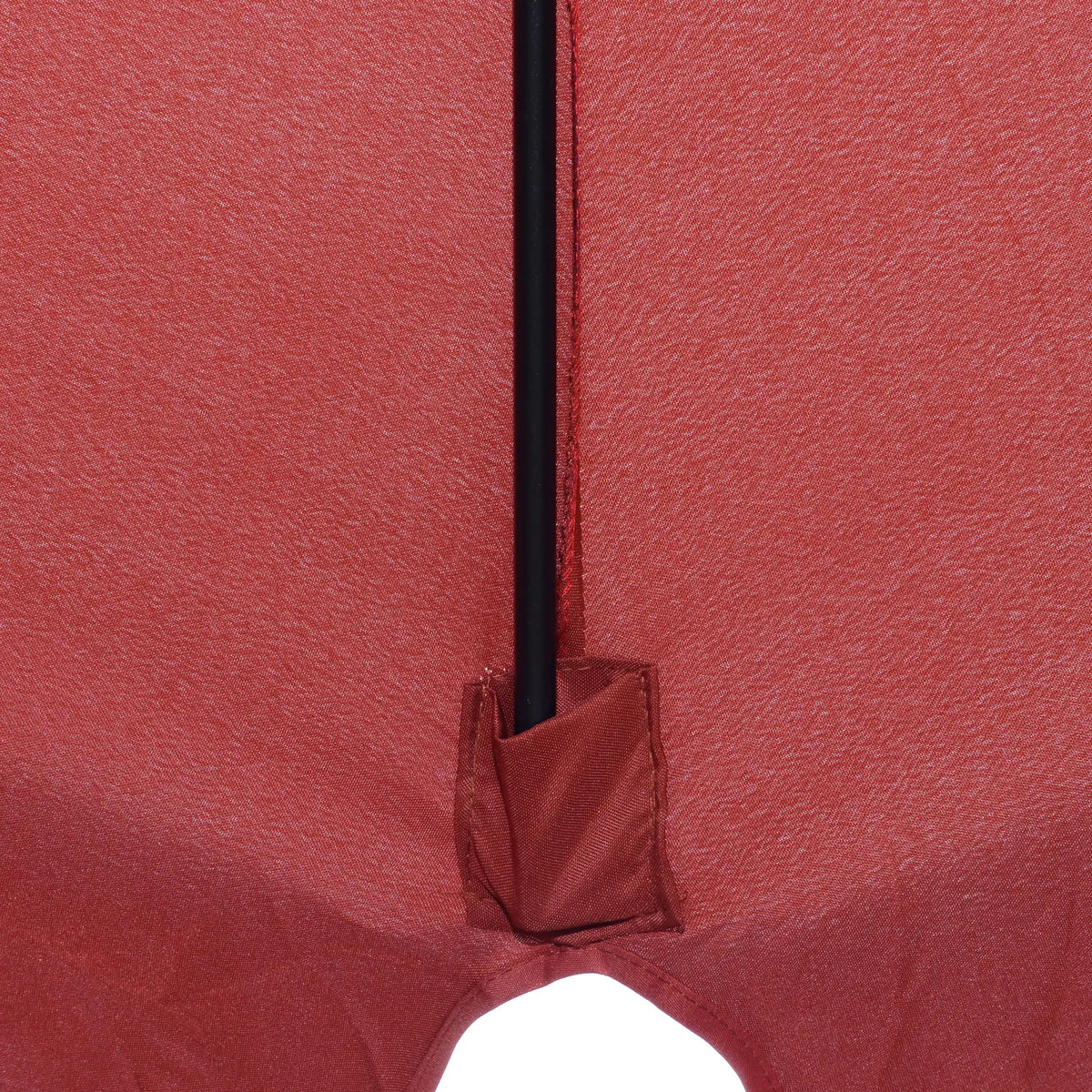 8.5 ft Round Patio Umbrella, Tilt and Crank, Wine Red Sun Umbrellas at Gallery Canada