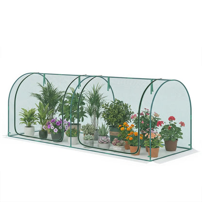 8' x 3' Crop Cage, Garden Plant Protector, Dark Green Walk In Greenhouses Dark Green at Gallery Canada