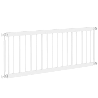 26"-37" Dog Gate, Adjustable Pet Gate, 14" Tall, White Pet Gates White at Gallery Canada