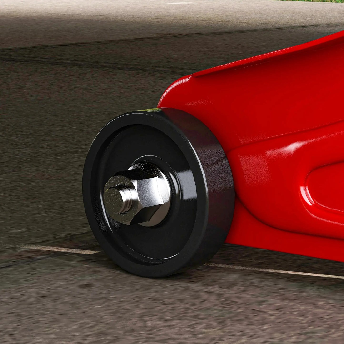 Hydraulic Racing Floor Jack, 4.7"-11.8" Lifting Range, 2 Ton Capacity, Red Automotive at Gallery Canada