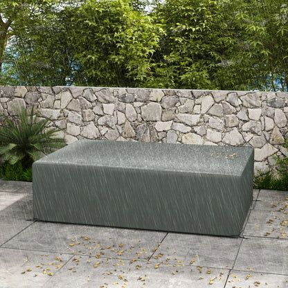 Waterproof Outdoor Sectional Sofa Cover, 97" x 65" x 26", Dark Grey Patio Furniture Covers at Gallery Canada