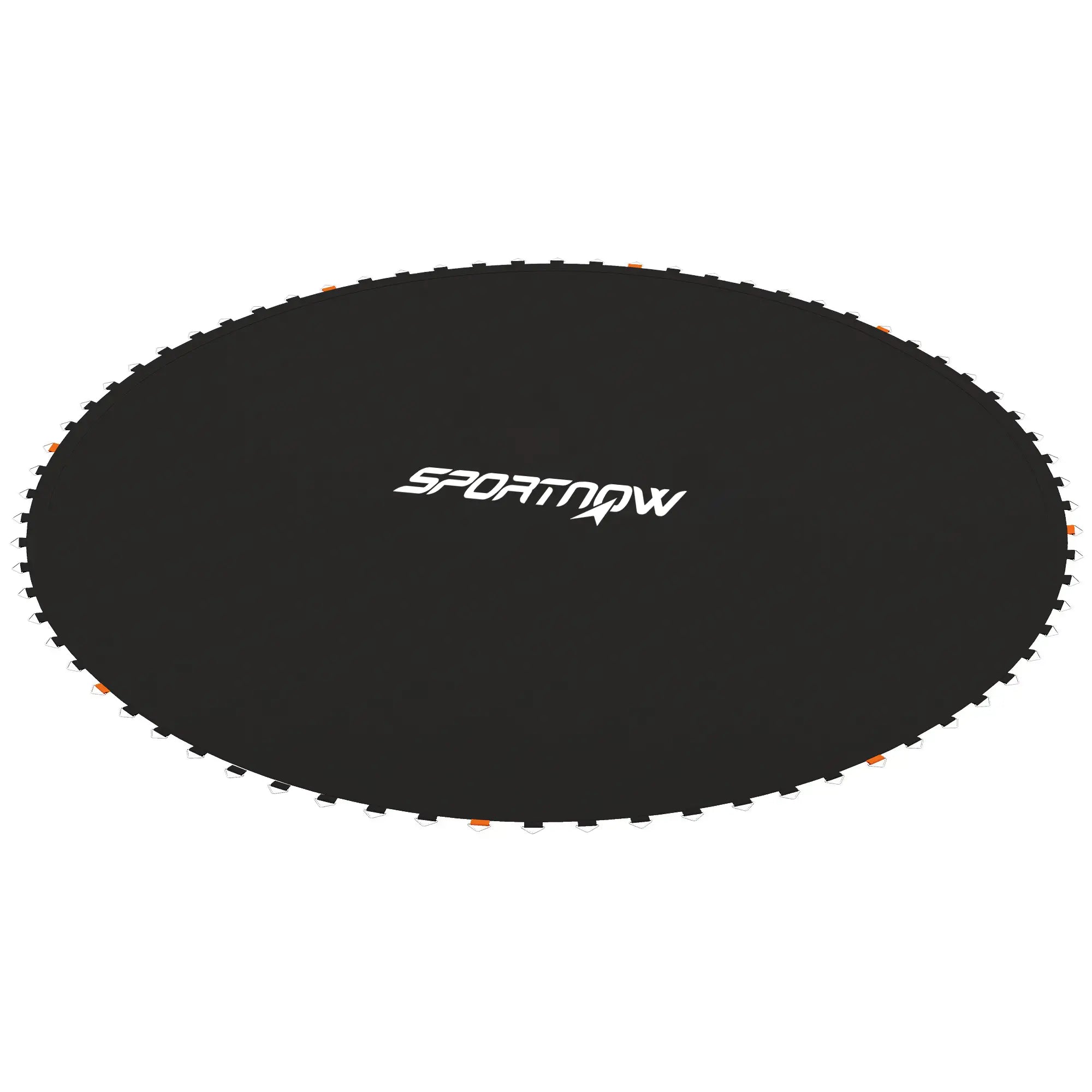Trampoline Mat Replacement, 12ft, with Spring Pull Tool, 72 V-Hooks, Black Trampolines Black at Gallery Canada