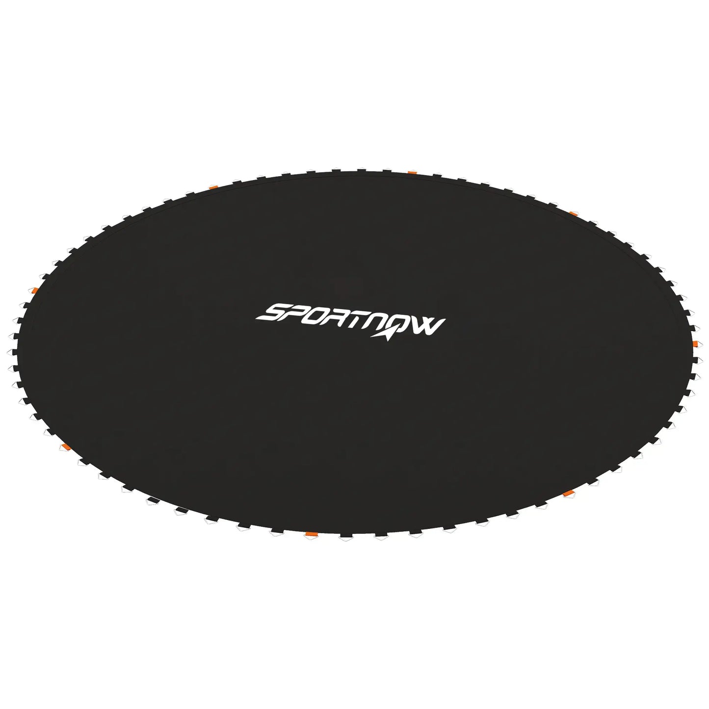 Trampoline Mat Replacement, 12ft, with Spring Pull Tool, 72 V-Hooks, Black Trampolines Black at Gallery Canada