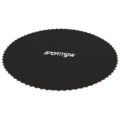 Trampoline Mat Replacement, 12ft, with Spring Pull Tool, 72 V-Hooks, Black Trampolines Black at Gallery Canada
