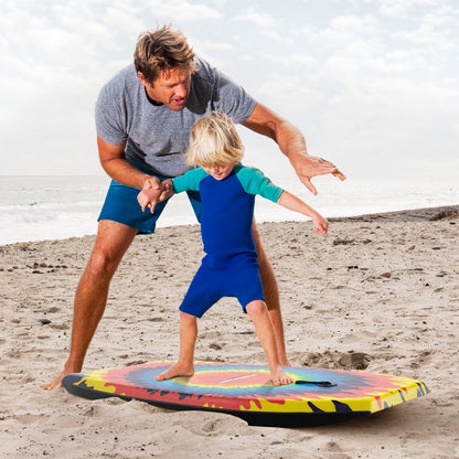 33/37/41 Inches Lightweight Body Board, EPS Core XPE Deck HDPE Bottom, Multicolor Surfing at Gallery Canada