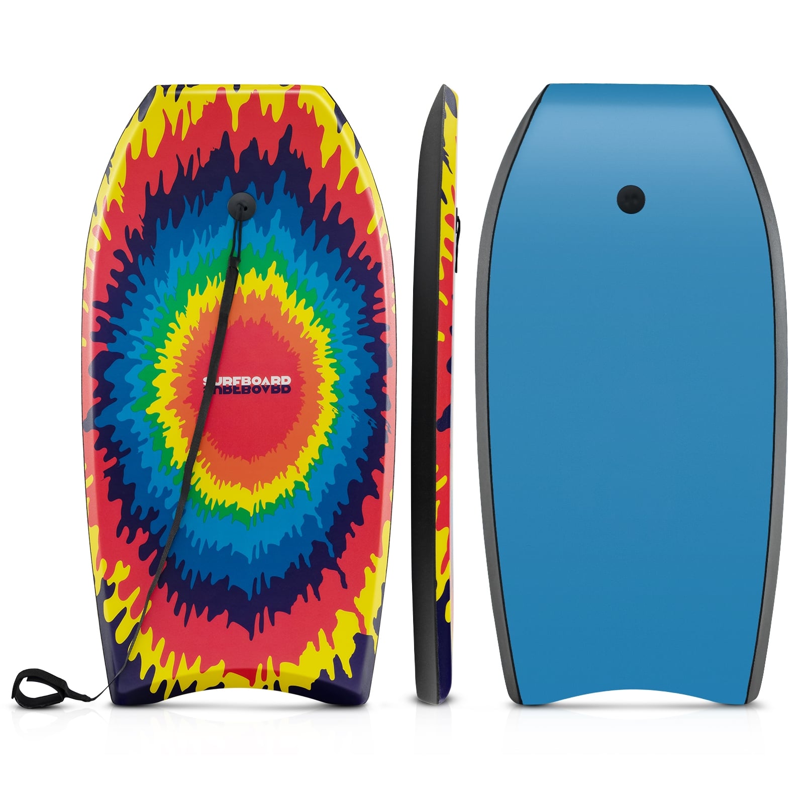 33/37/41 Inch Lightweight Body Board, EPS Core, Multicolor Surfing Multicolor at Gallery Canada