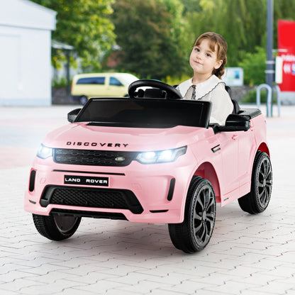 12V Kids Ride On Car, Remote Control, Lockable Doors, Pink Powered Ride On Toys at Gallery Canada