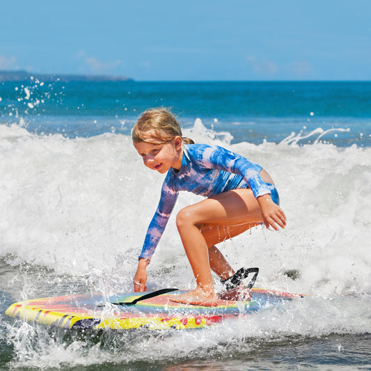 33/37/41 Inches Lightweight Body Board Boogie Board with EPS Core XPE Deck HDPE Bottom Multicolor3-S, Multicolor Surfing Multicolor at Gallery Canada