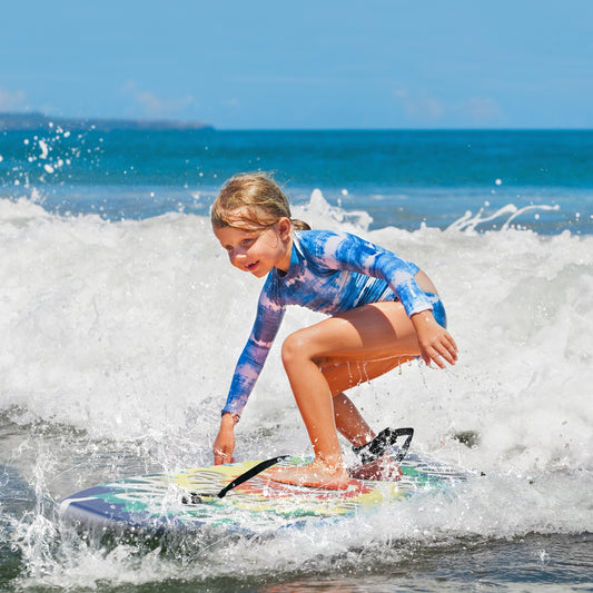 Lightweight Body Board, 33/37/41 Inches, EPS Core XPE Deck, Multicolor Surfing Multicolor at Gallery Canada