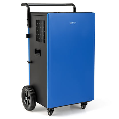 215 Pints 8000 Sq.Ft Commercial Dehumidifier For Home and Basement with 24H Timer, Blue Dehumidifiers at Gallery Canada