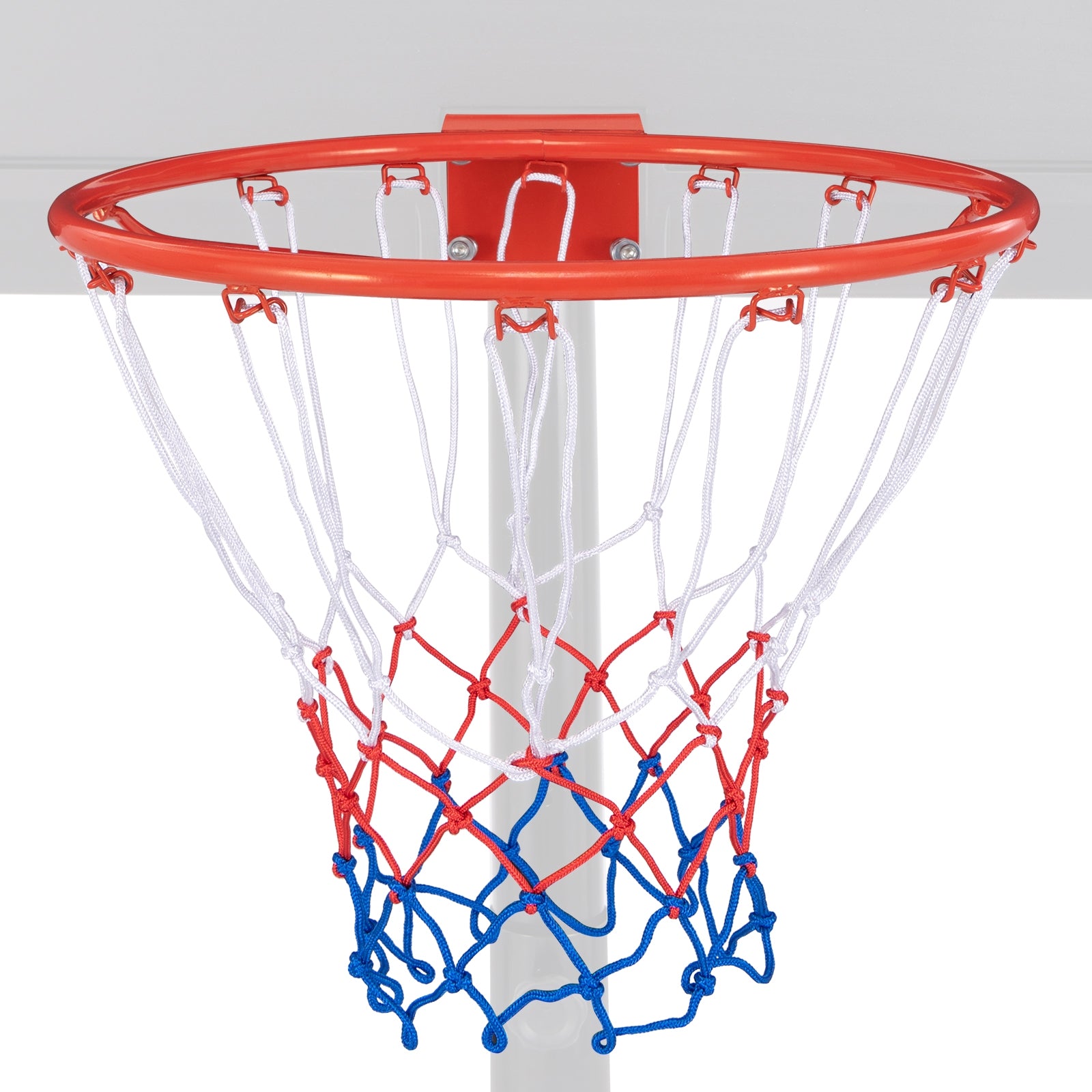 18 Inch Basketball Rim Goal Replacement with All Weather Net and Mounting Hardware, Orange Sport Equipments at Gallery Canada