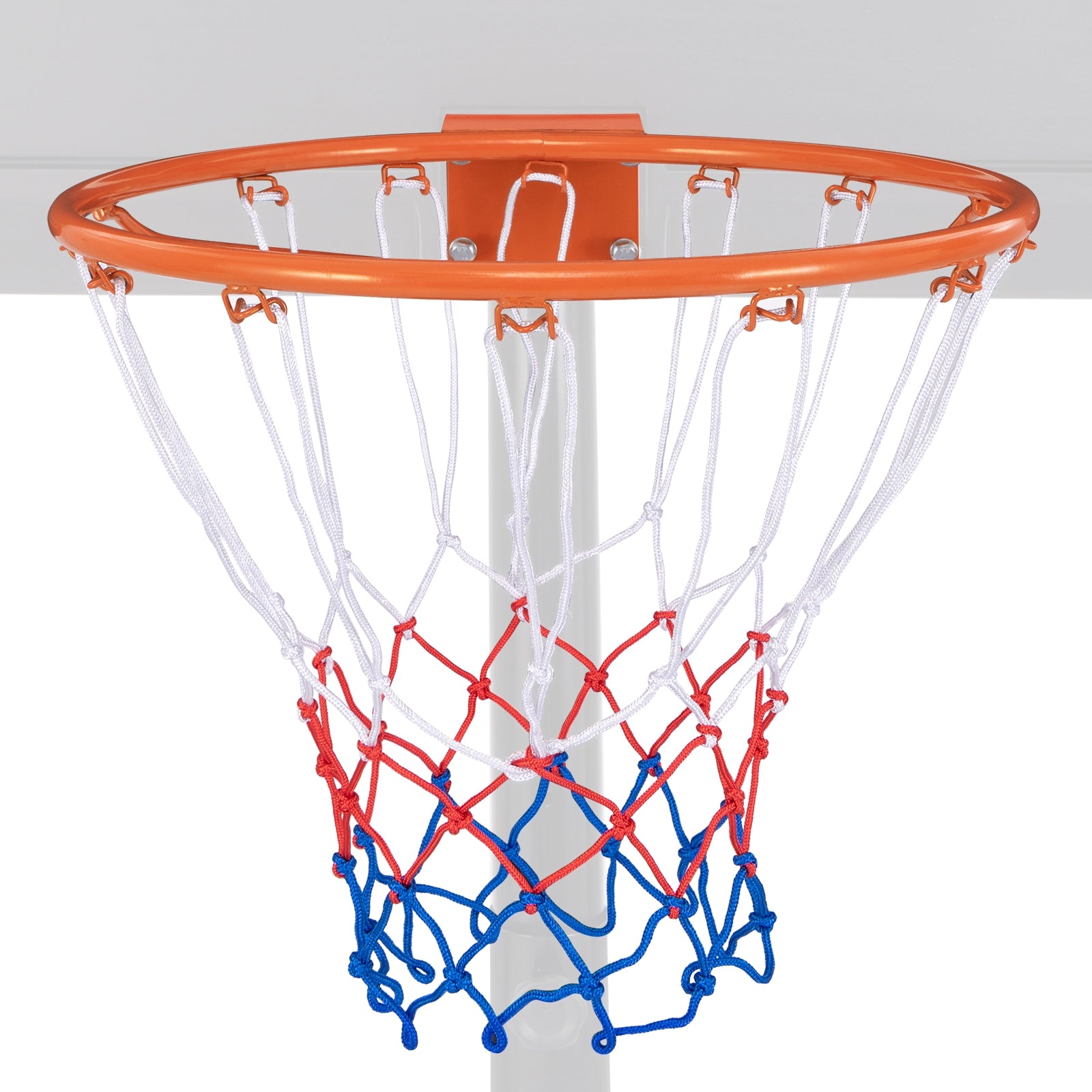 15 Inch Basketball Rim Goal Replacement with All Weather Net and Mounting Hardware, Orange Sport Equipments at Gallery Canada