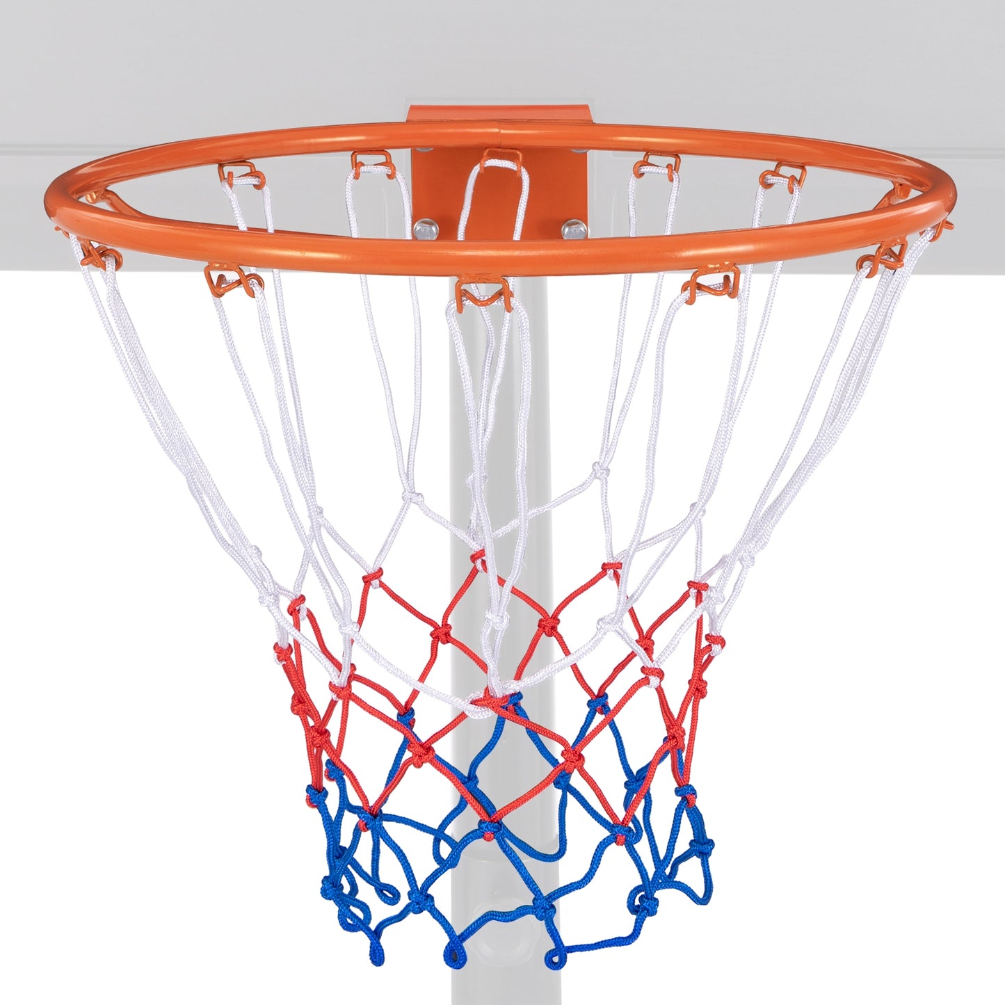 15 Inch Basketball Rim Goal Replacement with All Weather Net and Mounting Hardware, Orange Sport Equipments at Gallery Canada