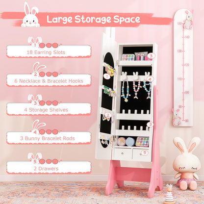 Kids Room Furniture Set with Princess Vanity Table and Chair, White Kids Vanities at Gallery Canada