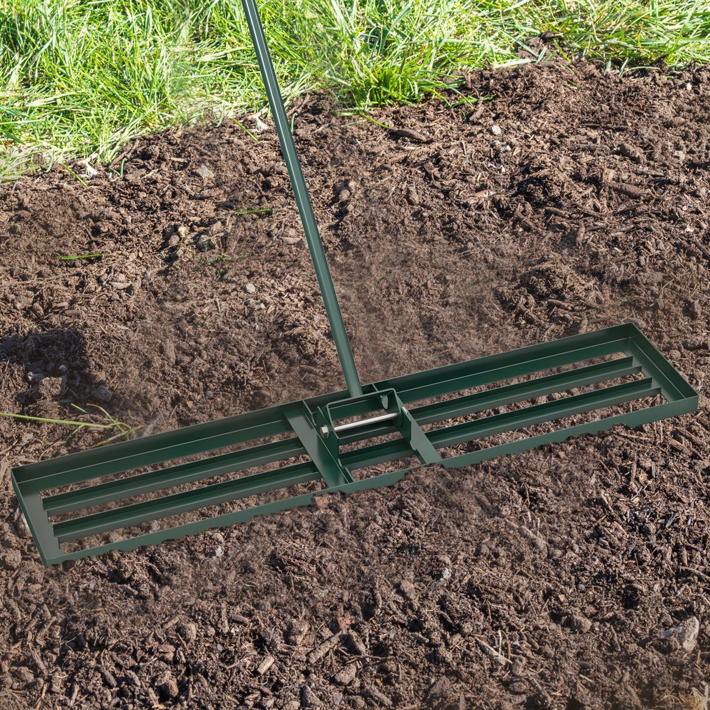 Lawn Leveling Rake 46 x 10 Inch Heavy Duty Lawn Level Tool for Soil, Green Lawn Care Tools at Gallery Canada