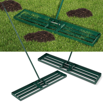 Lawn Leveling Rake, 46 x 10 Inch, Heavy Duty, Green Lawn Care Tools Green at Gallery Canada