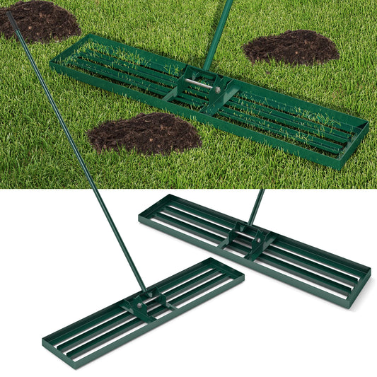 Lawn Leveling Rake, 46 x 10 Inch, Heavy Duty, Green Lawn Care Tools Green at Gallery Canada