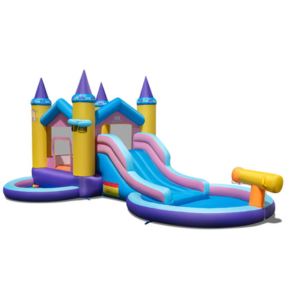 6-in-1 Inflatable Kids Water Park for Yard Bounce House at Gallery Canada