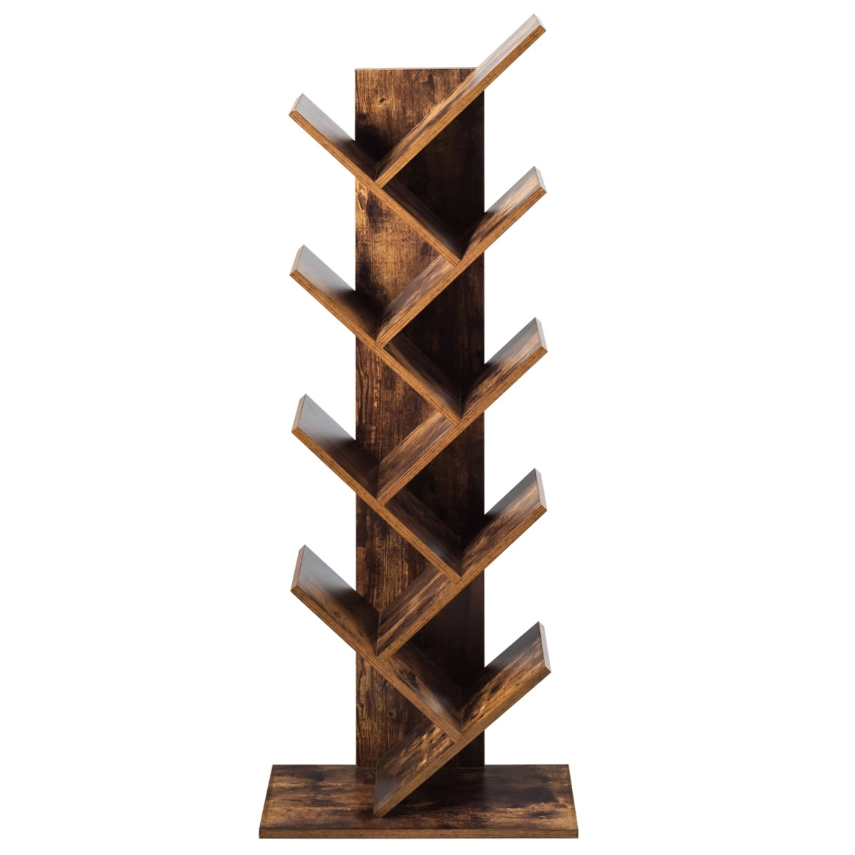 8-Tier Free Standing Tree Bookshelf, Coffee Bookcases at Gallery Canada