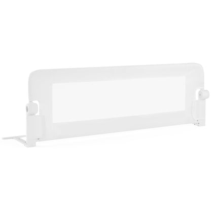 Barrière de lit bébé pliable, barrière de protection rabattable, blanc