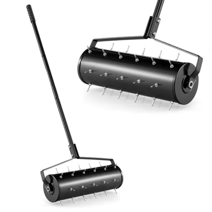 Manual Lawn Aerator, 21 Inches, Black Lawn Care Tools at Gallery Canada