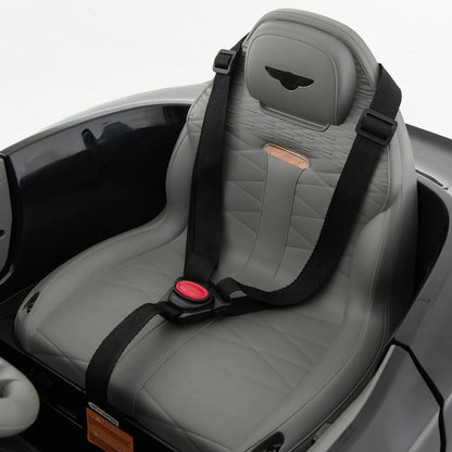 12V Powered Car Kids Ride-on Racer Car Licensed Bentley Bacalar, Black Powered Ride On Toys at Gallery Canada