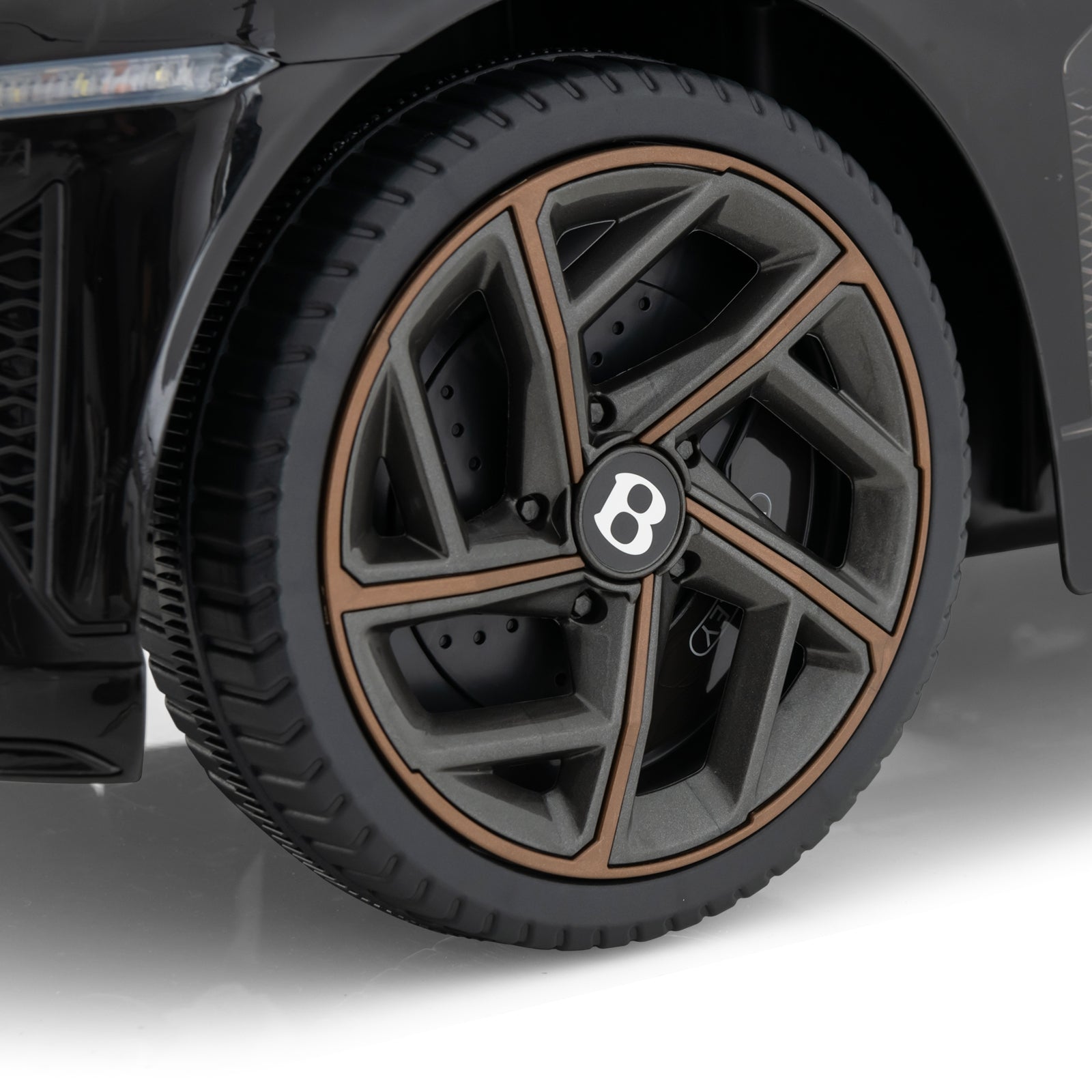 12V Powered Car Kids Ride-on Racer Car Licensed Bentley Bacalar, Black Powered Ride On Toys at Gallery Canada