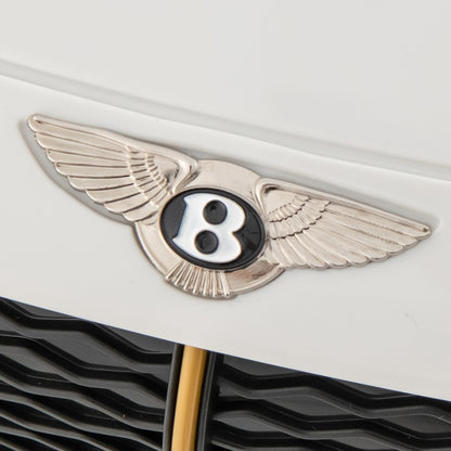 12V Powered Car Kids Ride-on Racer Car Licensed Bentley Bacalar, White Powered Ride On Toys at Gallery Canada
