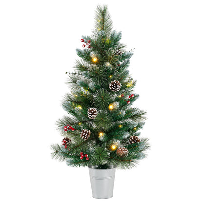 3 FT Battery Tabletop Holiday Decoration, 81 PVC Pine Needles, Green Christmas at Gallery Canada