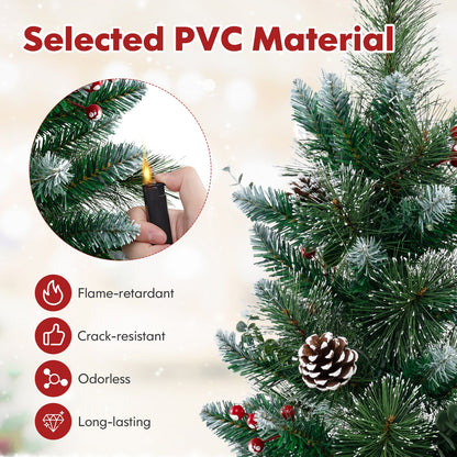 3 FT Battery Tabletop Holiday Decoration, 81 PVC Pine Needles, Green Christmas at Gallery Canada