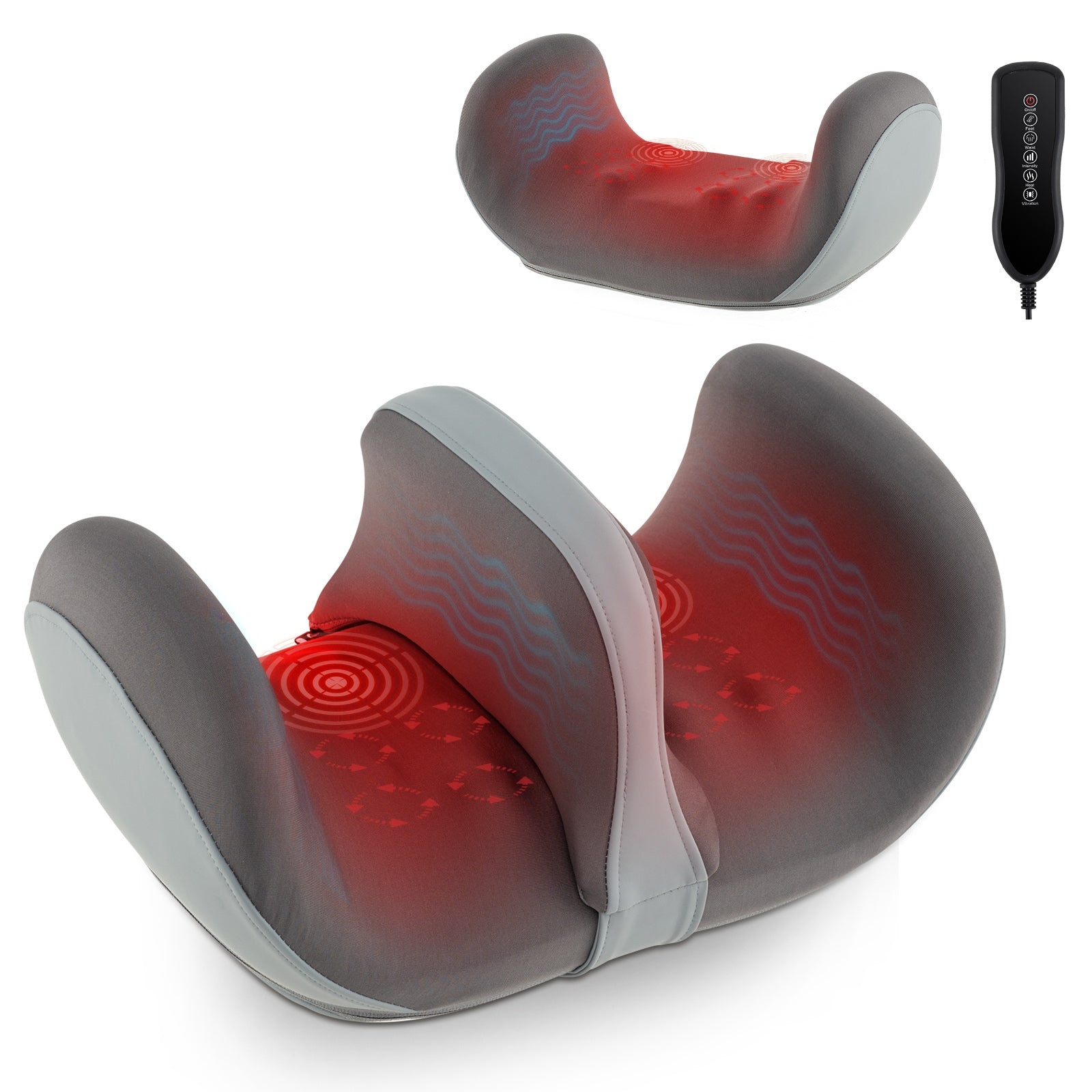 Foot Calf Massager With Heat, Gray Foot Massager Gray at Gallery Canada