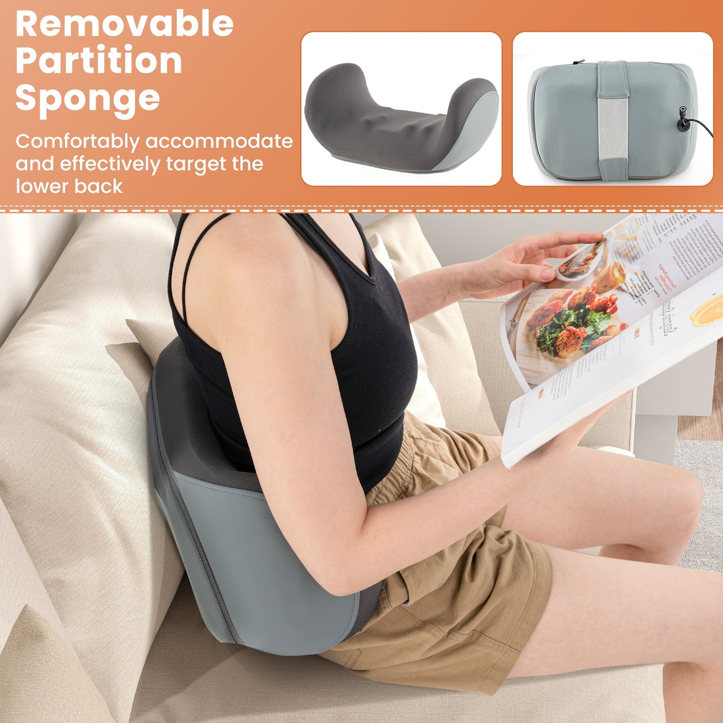 Foot and Calf Massager with Heat Gift for Women Men Mom Dad, Gray Foot Massager at Gallery Canada