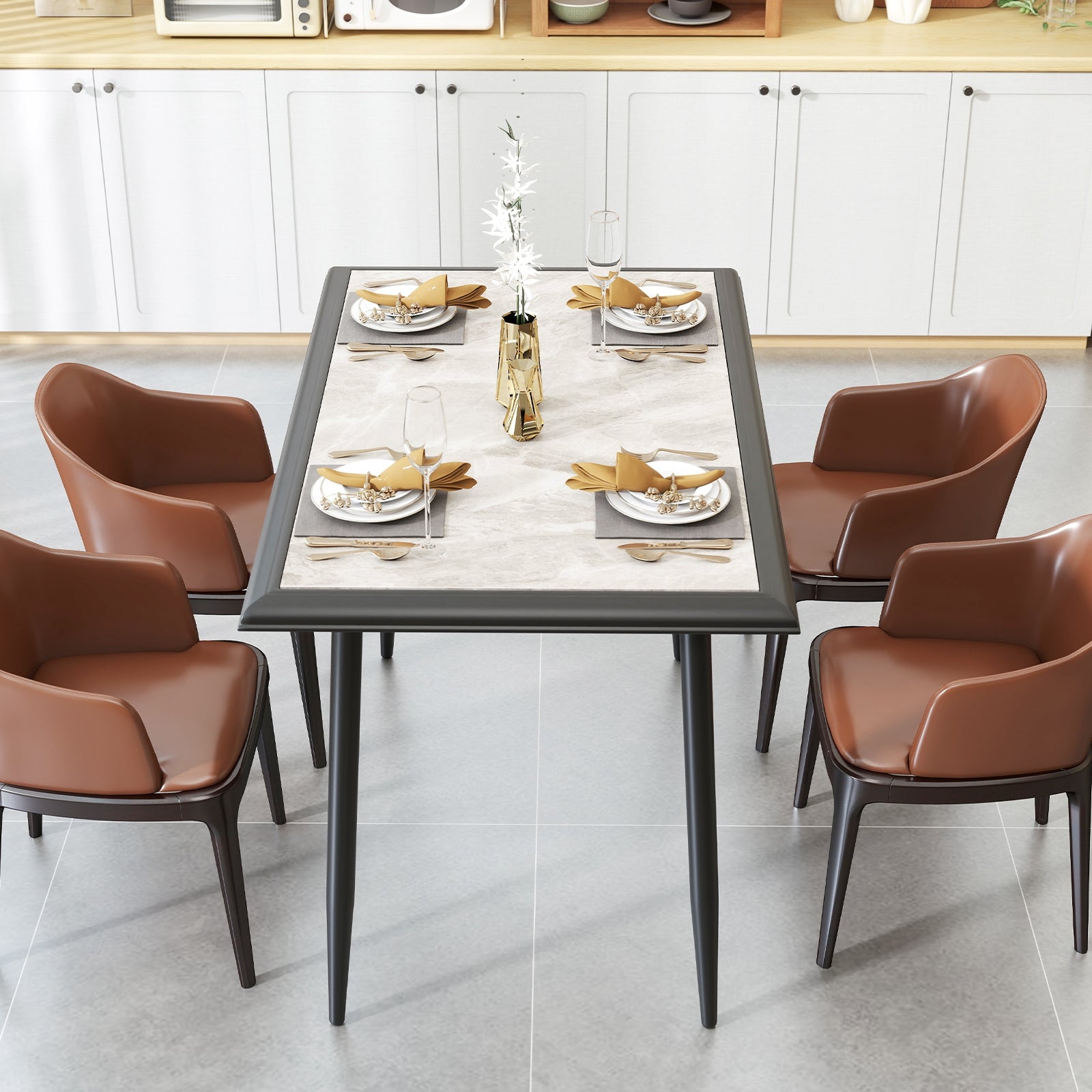 Sintered Stone Dining Table 44